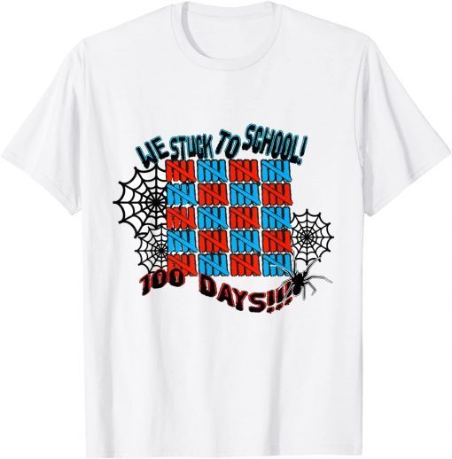 100 Days of School Spider Unisex Shirt