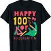 100 days 100th Day Of School Kindergarte100 days 100th Day Of School Kindergarten Classic Shirtn Classic Shirt