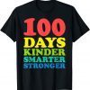 100th DAYS OF SCHOOL 100 Days Smarter Stronger Teacher Classic Shirt