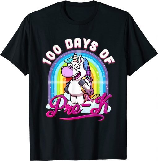 100th Day Of Pre-K Teacher 100 Days Smarter Gift Shirt