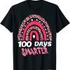 100th Day of School Teacher 100 days smarter Tiger Unisex Shirt