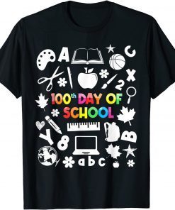 100th Day of School Teachers Child Happy 100 Days Classic T-Shirt