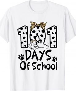 101 Days Of School Smarter Dalmatian Dog Teacher Classic Shirt