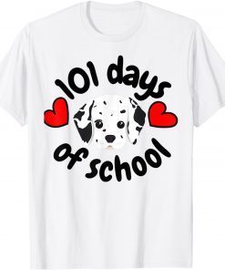 101 Days Smarter Dalmatian Dog 100 Days School Classic Shirt