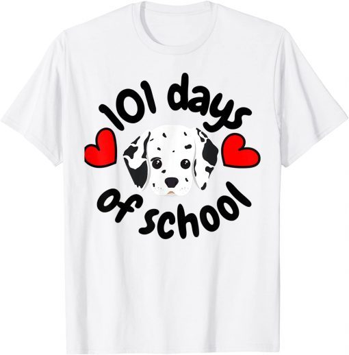 101 Days Smarter Dalmatian Dog 100 Days School Classic Shirt