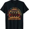 16 Year Old Vintage 2006 Limited Edition 16th Bday Classic Shirt
