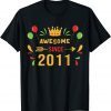 2011 11th birthday, Its my Birthday 11th Birthday Crown Bday Gift Shirt