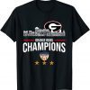 2021-2022 Georgia Orange bowl national Merch Champions Classic Shirt