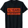2022 Glory Glory Championship 41 Years Was Worth It Classic Shirt