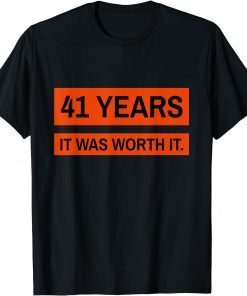 2022 Glory Glory Championship 41 Years Was Worth It Classic Shirt