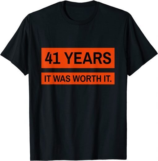 2022 Glory Glory Championship 41 Years Was Worth It Classic Shirt