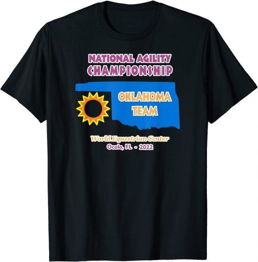 2022 National Agility Championship Oklahoma Team Unisex Shirt