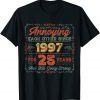 25th Anniversary Wedding Annoying Each Other Since 1997 Gift Shirt