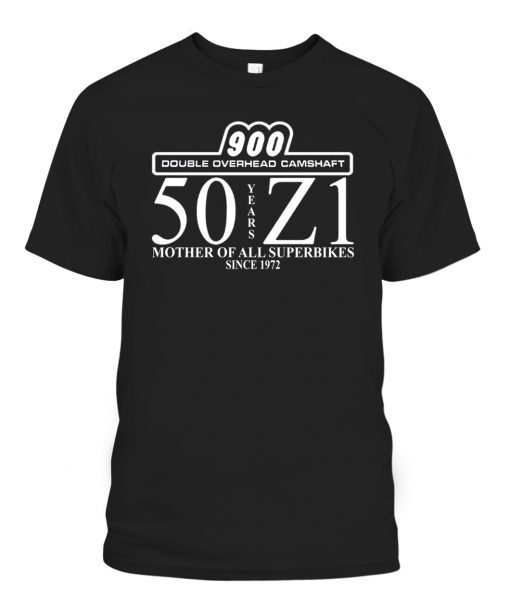 50 Years of Kawasaki 71 Motorcycles Anniversary Classic T- Shirt