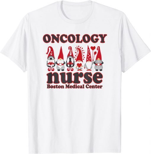 6 East Menino Nurse RN Elf Love Valentines Official Shirt