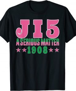 A Serious Matter J15 1908 Founder's Day Pink And Green AKA Unisex Shirt