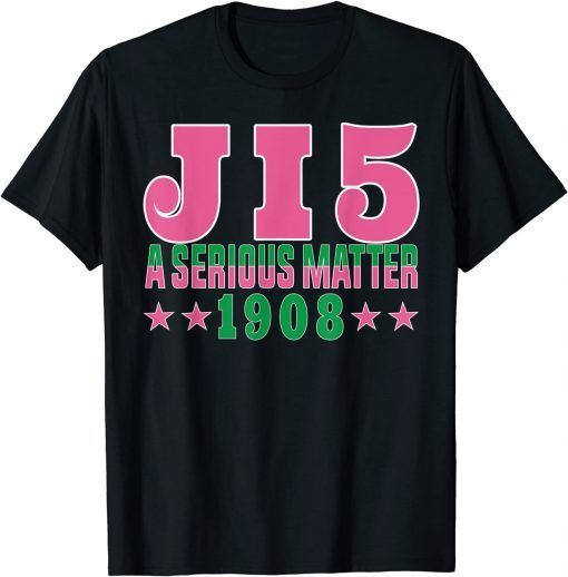 A Serious Matter J15 1908 Founder's Day Pink And Green AKA Unisex Shirt