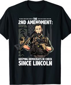 Abraham Lincoln Republican 2nd Amendment Supporter Limited Shirt