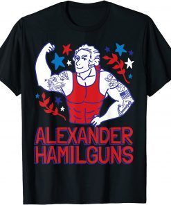 Alexander Hamilguns Hamilton 4th Of July Gym Instructor Unisex Shirt