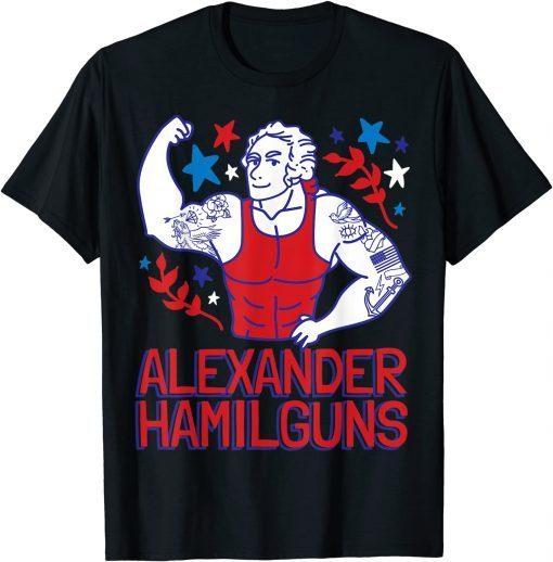 Alexander Hamilguns Hamilton 4th Of July Gym Instructor Unisex Shirt