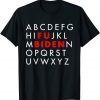 Alphabet Fuck Biden Anti Joe Biden Unisex Shirt