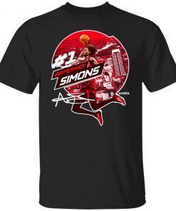 Anfernee Simons City Emblem Wht New Gift Shirt