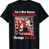 Anti Biden Comply Hammer Anti Liberal Conservative T-Shirt