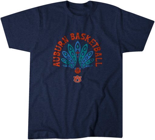 Auburn Basketball Peacock Classic Shirt