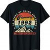 Awesome Since February 1992 30th Birthday 30 Year Old Unisex Shirt