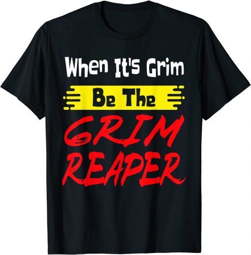 Be The Grim Reaper Playoffs Coach Pep Talk KC Football Gift T-Shirt