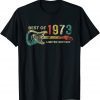 Best of 1973 Birthday - Guitar Player 49th Birthday Unisex Shirt