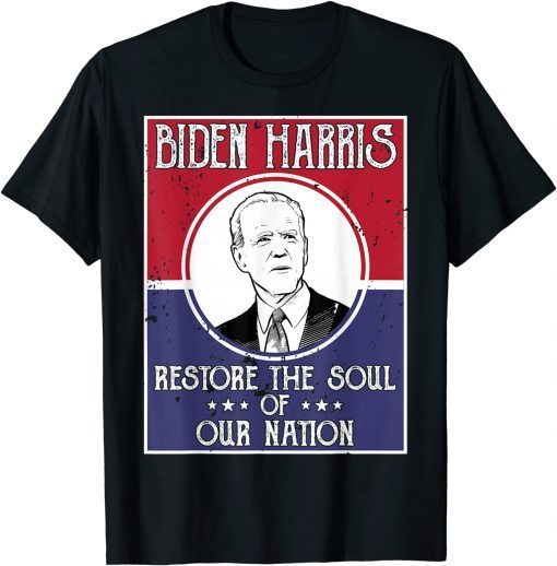 Biden Harris Restore The Soul Of Our Nation Usa Flag Limited Shirt