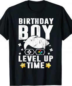 Birthday Boy Level Up Time Gamer Birthday Classic T-Shirt