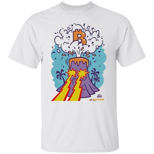 Bitcoin volcano Classic shirt