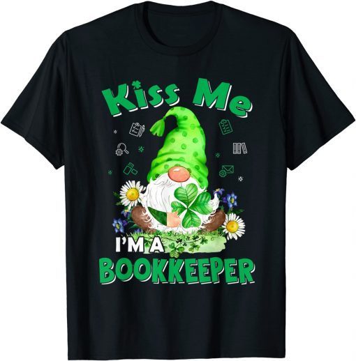 Bookkeeper Librarian Book Keeper Library Gnomes Classic Shirt