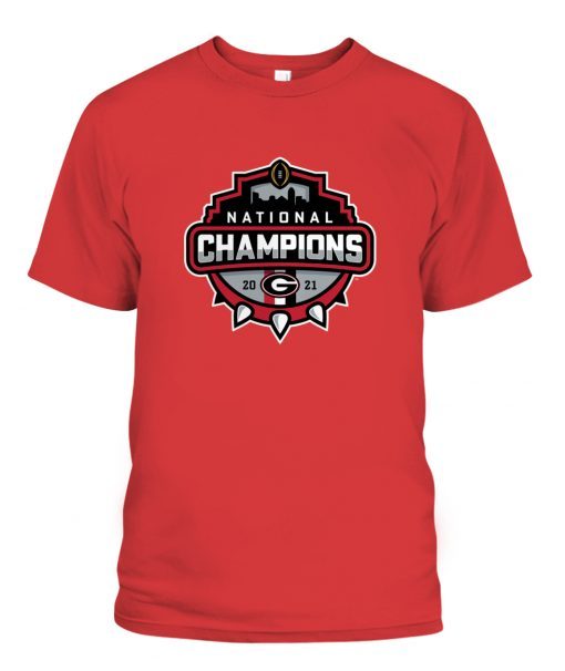 Bulldogs 2021 National Champions Official Logo Gift Shirt