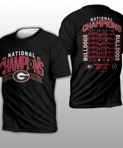 Bulldogs 2021 National Champions Shirt