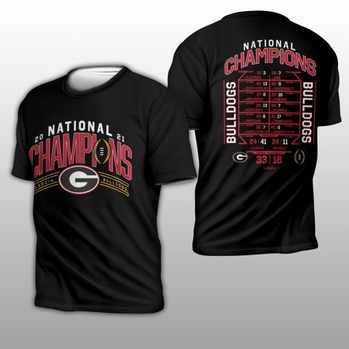 Bulldogs 2021 National Champions Shirt