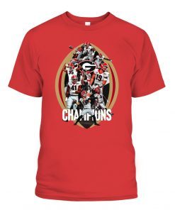 Bulldogs College Football Playoff 2021 National Champions Rosters Official Shirt