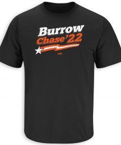 Burrow - Chase '22 Cincinnati Pro Football T-Shirt