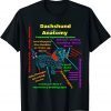 CUTE FUNNY CASUAL DACHSHUND SCIENCE FUN ANATOMY NOVELTY JOKE Unisex Shirt