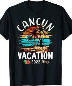 Cancun Mexico Vacation 2022 Matching Family Group Limited Shirt