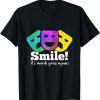 Cheerfully Smiling For Amusing Mardi Gras Quote Classic Shirt