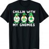 Chillin With My Gnomies Shamrock Irish St Patricks Day 2022 Unisex Shirt