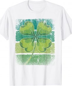 Clover Irish Lucky Four Leaf Ireland Shamrock Unisex Shirt