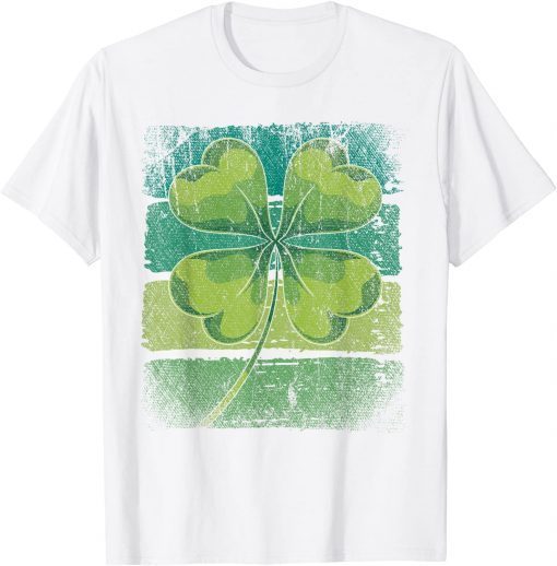 Clover Irish Lucky Four Leaf Ireland Shamrock Unisex Shirt