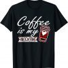 Coffee is My valentine Red Buffalo Plaid Unisex Shirt