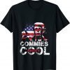 Commies Aren't Cool Trump USA Flag Unisex Shirt