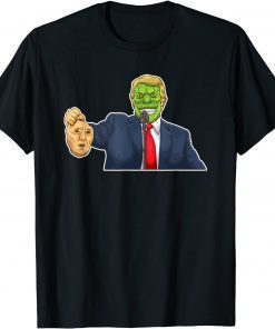 Conspiracy Theory Reptilian Donald Trump Classic Shirt