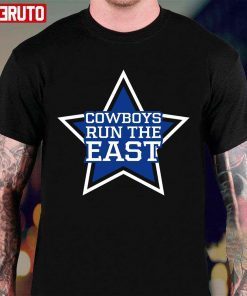 Cowboys Run The East Cool American Football Classic Shirt